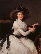 eisabeth Vige-Lebrun Portrait of Marie Charlotte Bontemps France oil painting artist